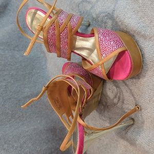 5 1/2" Bakers platform heels